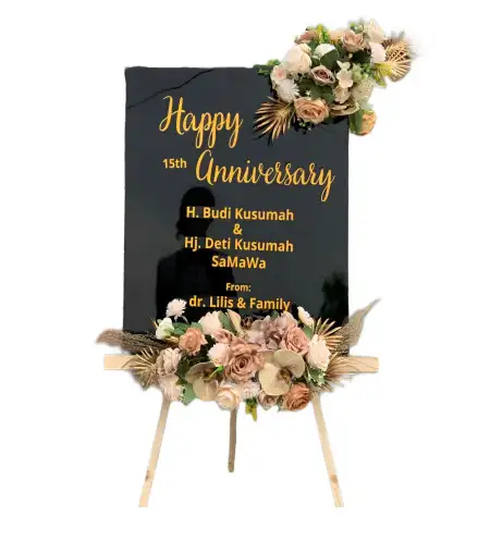 Papan Bunga Akrilik Dabung